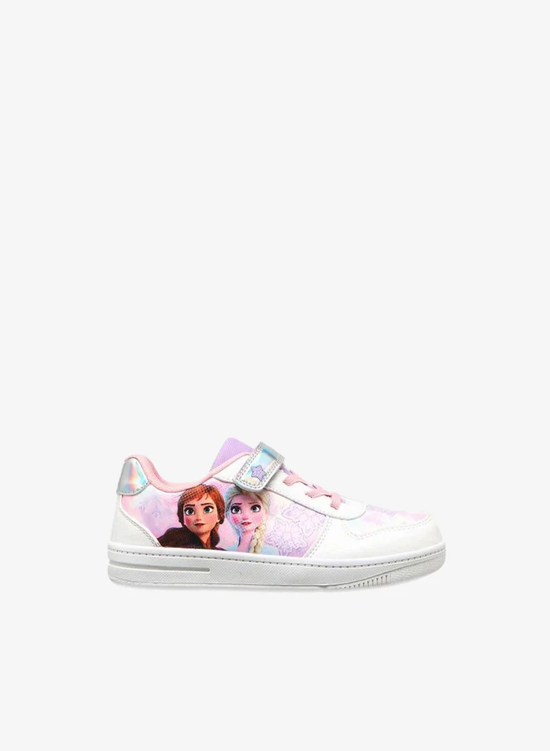 Disney WHITE Girls Frozen Print Sneakers for Women | Best Price UAE